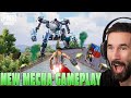 NEW Best MECHA Gameplay With Squads  😱 PUBG MOBILE