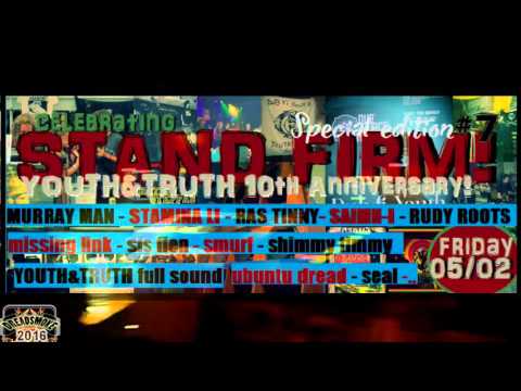 Y&T SOUNDSYSTEM ft ras tinny - morning dub pt2 ''10 years anniversary '' @ kortrijk 05-02-16