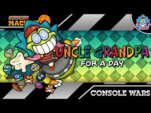 MEAN, BEAN, AND OPERATING THE MACHINE!!! - Uncle Grandpa For A Day