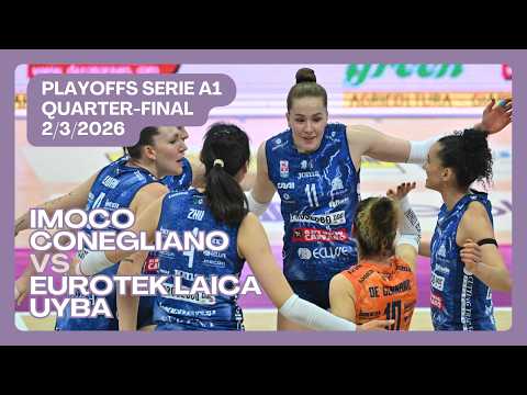 🏐Imoco Conegliano vs UYBA Busto | Quarter-Final Serie A1 Tigotà Playoffs | Italian League Women