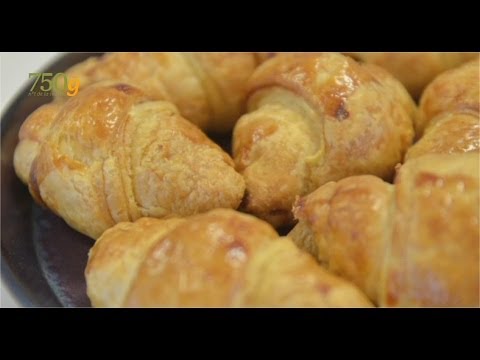 Recette de Croissants feuilletés au saumon - 750g