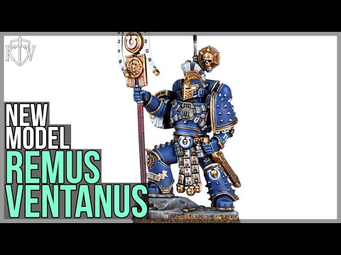 More Horus Heresy goodness! Remus Ventanus model revealed!