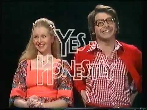 "Yes Honestly" closing theme by Lynsey de Paul