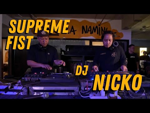 SUPREME FIST & DJ NICKO - FULL SET | Tayo-Tayo x UPRISING Hip Hop Night at the Linya-Linya HQ