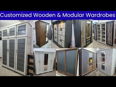 Wardrobe design || Customized Wooden & Modular Wardrobes