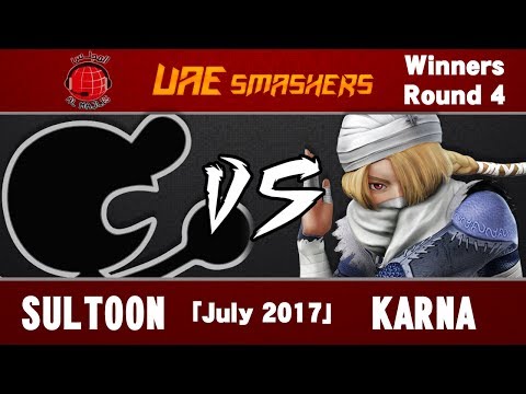 SSB4 Jul 2017: Sultoon (G&W) vs FX | Karna (Sheik) - WR4