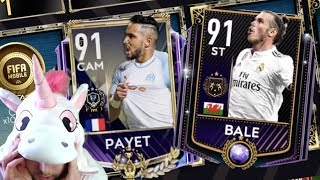 H2H and VSA Season 1 Rewards! 91 OVR Bale and 91 Payet! Unlocking Chemistry in FIFA Mobile 19!