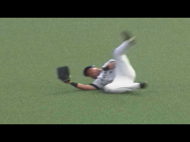 【4回表】ドラ1ルーキーが守備で魅せた!! ライオンズ・蛭間拓哉のファインプレー!!  2023年3月9日 埼玉西武ライオンズ 対 中日ドラゴンズ