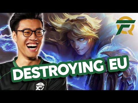 4-MINUTES OF WILDTURTLE DESTROYING EU SOLOQUE WITH EZREAL