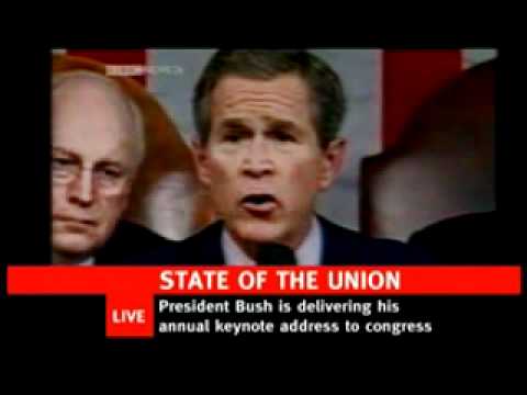 George Bush State of the union address hilarious cut