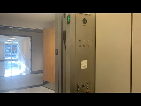 AMAZING OTIS Sticky Button Traction Service Elevator @ Bishop Ranch 15, San Ramon, CA
