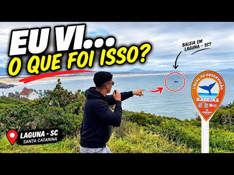 VLOG - FUI PARA LAGUNA-SC E VEJA O QUE ACONTECEU! 😱
