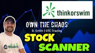 The BEST SCANNER setup using THINKorSWIM | FINDING unusual VOLUME