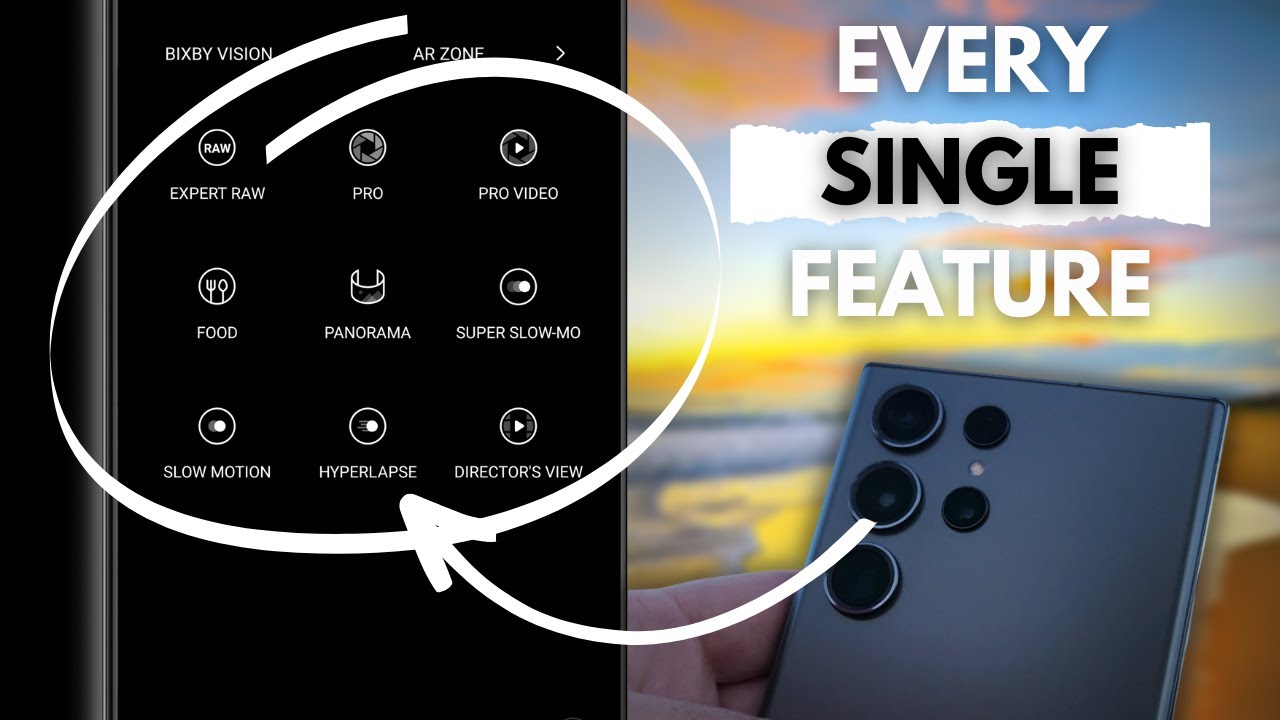 HOW TO use EVERY Galaxy S23 camera mode - DEMONSTRATED
