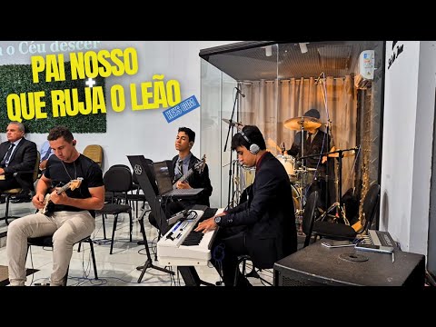 PAI NOSSO + QUE RUJA O LEÃO | KEYS CAM #keyboard #gospel