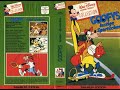 Goofy S Lustige Sportschau German VHS Opening Disney 1988