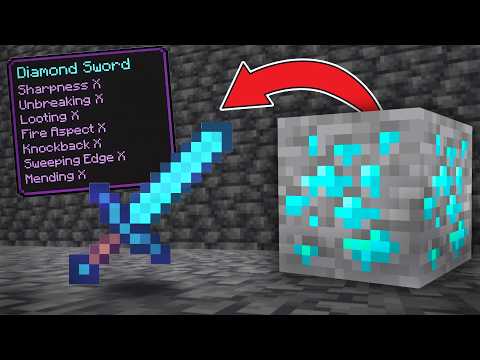 I Made Every Ore SUPER in Minecraft....