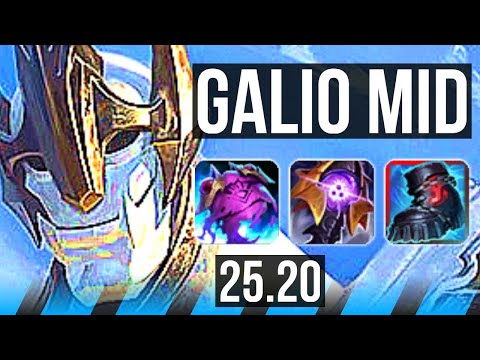 GALIO vs MALZAHAR (MID) | 12/2/15, Dominating | EUW Master | 25.20