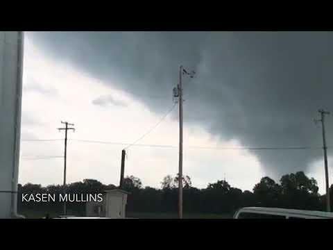 Twister Sweeps Through Bergman, Arkansas
