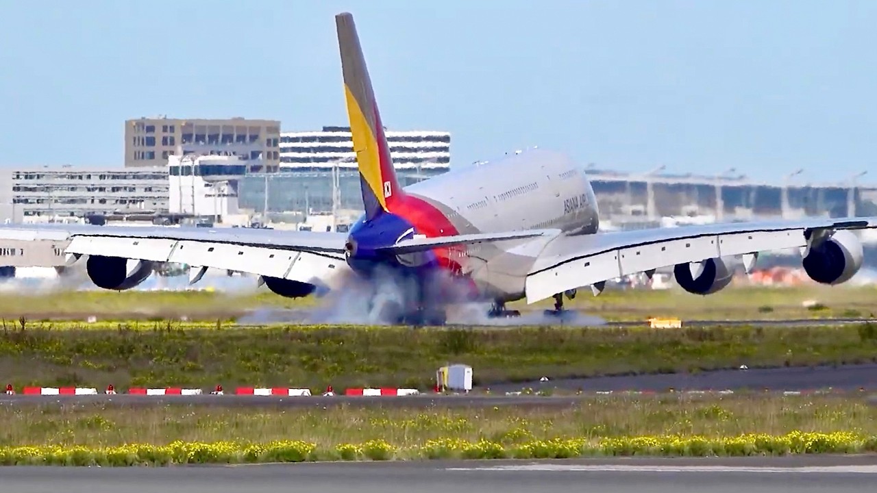 A380 Loses Lift Before Hard Impact