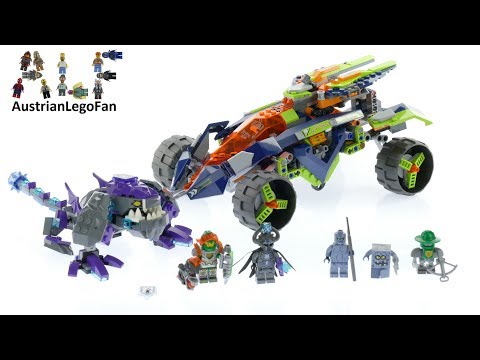 Vidéo LEGO Nexo Knights 70355 : Le turbo 4x4 d’Aaron 