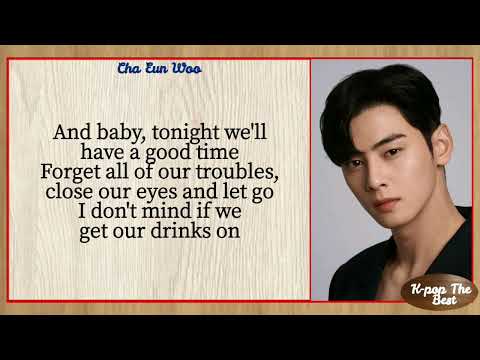 PEDER ELDIAS & CHA EUN WOO - BONDFIRE (Duet) with easy lyrics