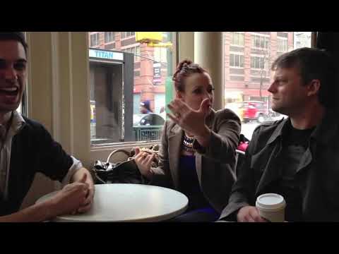 Broadway Coffee Break with Jeremy Kushnier and Jenny Lee Stern PART 1