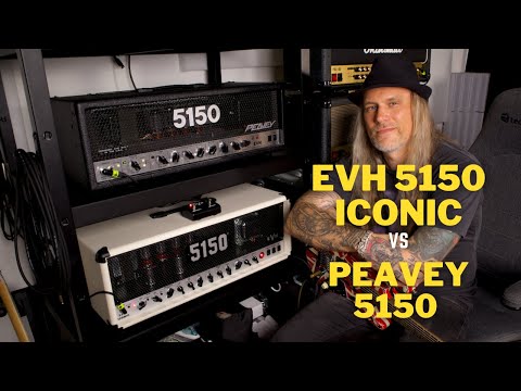 EVH 5150 ICONIC | And how it compares to PEAVEY 5150 BLOCK LETTER.