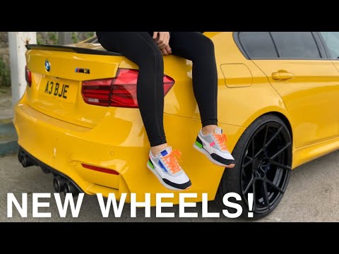 F80 M3 FINALLY gets some NEW WHEELS!!