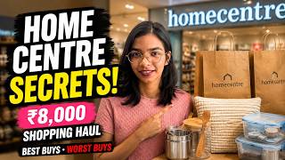 I Spent ₹8,000 at Home Centre! Best & Worst Buys 😱 #HomeCentre #shoppi
