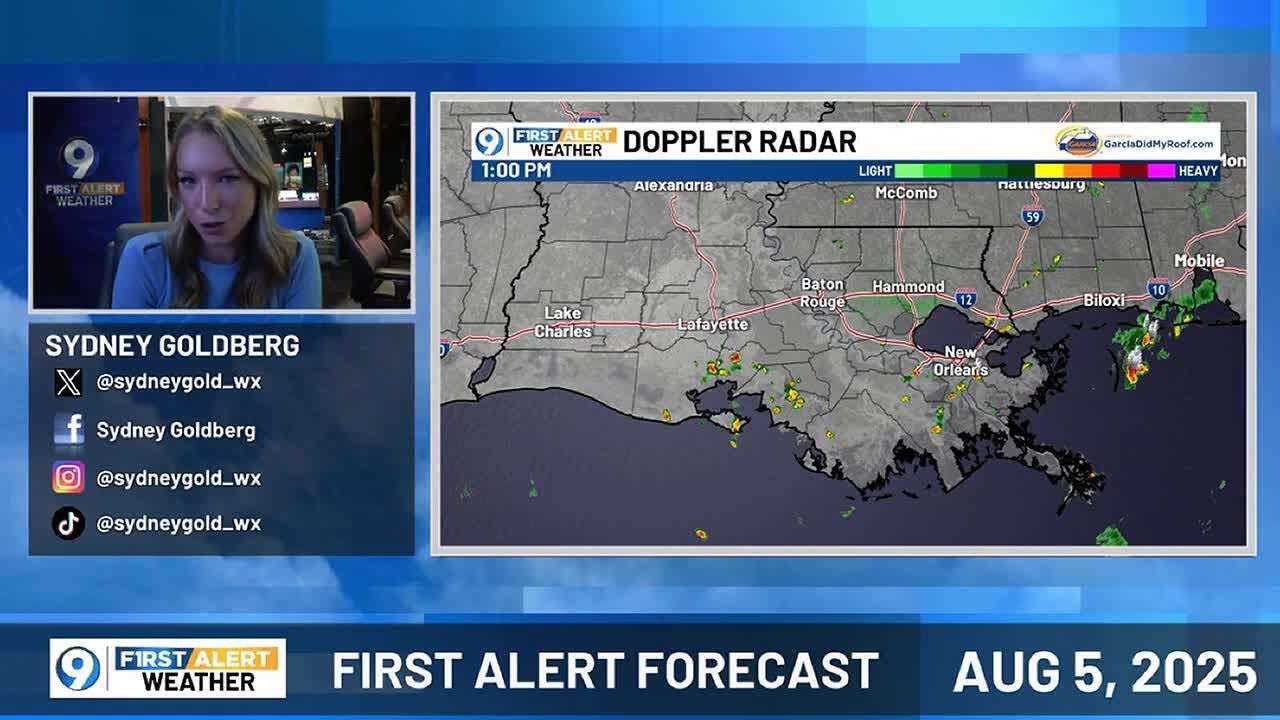 Summer storms return this afternoon