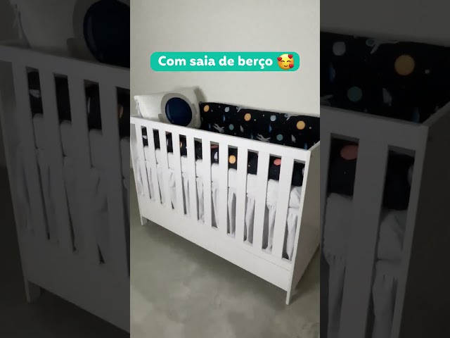 A DIFERENÇA QUE A SAIA DE BERÇO FAZ NA DECORAÇÃO | Grão de Gente #enxoval #bercodebebe #saiadeberco