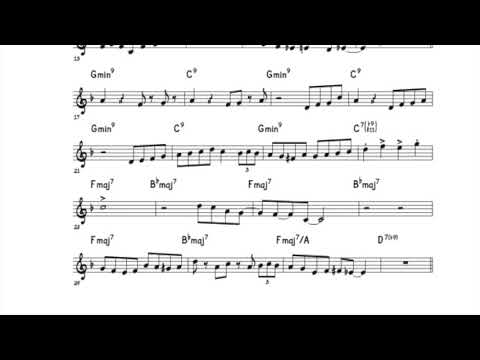 Top of My Head - Roy Hargrove Solo Transcription