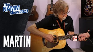 Video thumbnail for Martin D-18 StreetLegend & 000CJR-10E Bass Demos | NAMM 2023 by Premier Guitar
