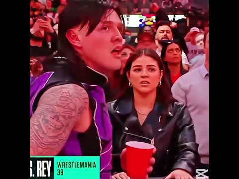 Rhea Ripley & with Family and Dominik Mysterio with Family 😭 #rhea #dominik #wwe #Edits