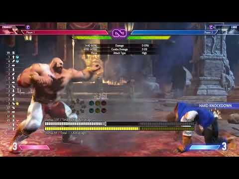 SF6 - Zangief Punish DP EX