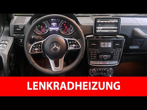 G-Klasse W463 Lenkrad Umbau 463a Nachrüsten Facelift Mopf Lenkradheizung