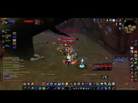 Turtle WoW - HC Shaman tank vs Overlord Ramtusk.(lv30)