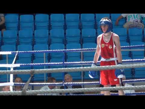Eliminacje do OOM 2013 kat. 54 kg finał: Dawid Turek - Igor Gaponiuk
