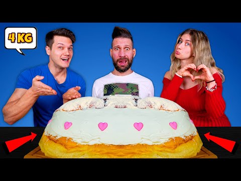 Mangio il MARITOZZO di SAN VALENTINO PIÙ GRANDE del MONDO! Cucinato dai @2foodfitlovers