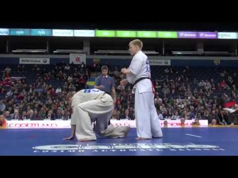 【新極真会】The 5th Karate World Cup MEN HEAVY WEIGHT 1ST ROUND 3 Artyushin vs. Gudauskas