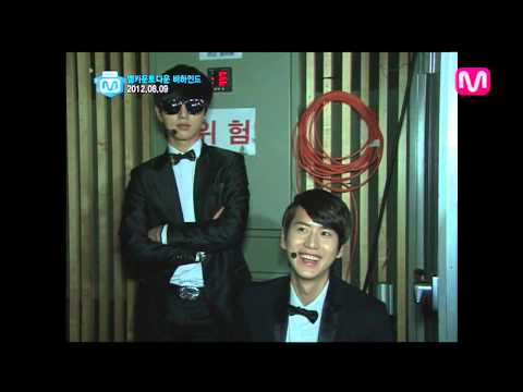 슈퍼주니어,비스트,AOA,SuperJunior,Beast  @Mcountdown backstage 2012.08.09