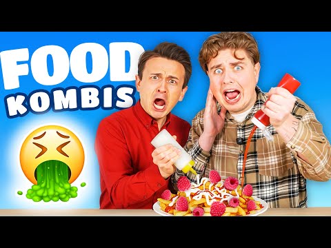 We EAT your crazy FOOD COMBINATIONS 🍟 + 🧅 (XXL Episode) with Smiley
