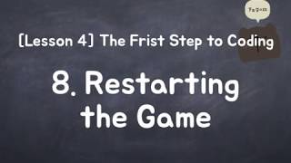 iOS for Starter - Restarting the Game
