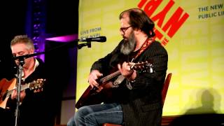 Josh Ritter, Wesley Stace, & Steve Earle | LIVE from the NYPL
