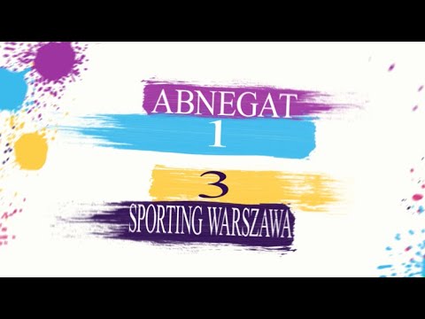 ABNEGAT 1 : 3 SPORTING WARSZAWA - III LIGA - 8 KOLEJKA SEZON JESIEŃ 2019