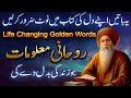 Rohani Maloomat Ilm Or Hikmat Ki Batain In Urdu Hindi Life Changing Quotes By Ilm Ul Israr