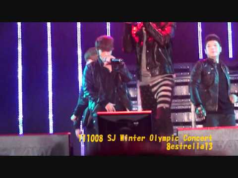 【Donghae Fancam】111008 Winter Olympic Concert Super Junior 〜Mr.Simple〜