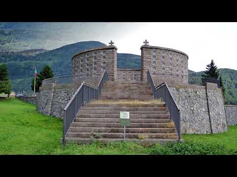 SACRARIO MILITARE DI PASSO RESIA a Burgusio, Malles Venosta + LAGO DELLA MUTA (Trentino Alto Adige)