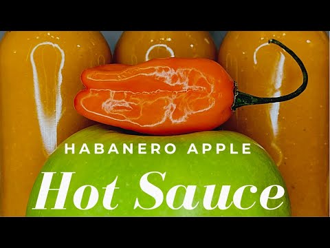 Habanero Green Apple Hot Sauce | How to Make Easy and Delicious Homemade Hot Sauce